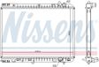 NISSENS Radiator 10400133 Cooling fins material: Aluminium, Core Depth [mm]: 36, Core Length [mm]: 440, Core Width [mm]: 634, Radiator type: Brazed cooling fins, Water Tank Material (radiator): Plastic 5.