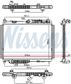 NISSENS Radiator 10513999 Cooling fins material: Aluminium, Core Depth [mm]: 22, Core Length [mm]: 385, Core Width [mm]: 546, Inlet O [mm]: 34, Outlet O [mm]: 34, Radiator type: Brazed cooling fins, Supplementary Article/Info 2: without cap, without expansion tank, Supplementary Article/Supplementary Info: with gaskets/seals, Water Tank Material (radiator): Plastic Technical Information: Radiator with 5mm system-Advanced technology with higher power effect 7.