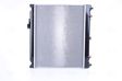 NISSENS Radiator 10515144 Cooling fins material: Aluminium, Core Depth [mm]: 26, Core Length [mm]: 377, Core Width [mm]: 488, Inlet O [mm]: 28, Outlet O [mm]: 28, Radiator type: Brazed cooling fins, Supplementary Article/Info 2: without expansion tank, Supplementary Article/Supplementary Info: with oil cooler, without gasket/seal, Water Tank Material (radiator): Plastic 4.