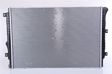 NISSENS Radiator 10513992 Cooling fins material: Aluminium, Core Depth [mm]: 32, Core Length [mm]: 650, Core Width [mm]: 449, Inlet O [mm]: 32,5, Outlet O [mm]: 32,5, Radiator type: Brazed cooling fins, Supplementary Article/Info 2: without cap, without expansion tank, Supplementary Article/Supplementary Info: with gaskets/seals, Water Tank Material (radiator): Plastic Technical Information: Radiator with 5mm system-Advanced technology with higher power effect 3.