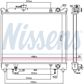 NISSENS Radiator 10515144 Cooling fins material: Aluminium, Core Depth [mm]: 26, Core Length [mm]: 377, Core Width [mm]: 488, Inlet O [mm]: 28, Outlet O [mm]: 28, Radiator type: Brazed cooling fins, Supplementary Article/Info 2: without expansion tank, Supplementary Article/Supplementary Info: with oil cooler, without gasket/seal, Water Tank Material (radiator): Plastic 7.