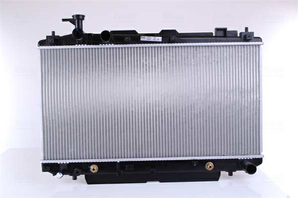 NISSENS Radiator 10657019 Automatic transmission with hand switching
Cooling fins material: Aluminium, Core Depth [mm]: 16, Core Length [mm]: 375, Core Width [mm]: 738, Inlet O [mm]: 35, Outlet O [mm]: 35, Radiator type: Brazed cooling fins, Supplementary Article/Info 2: without expansion tank, Supplementary Article/Supplementary Info: with oil cooler, without gasket/seal, Water Tank Material (radiator): Plastic 1.