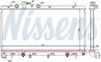 NISSENS Radiator 10657040 Automatic Transmission
Cooling fins material: Aluminium, Core Depth [mm]: 26, Core Length [mm]: 350, Core Width [mm]: 698, Inlet O [mm]: 28,5, Outlet O [mm]: 38, Radiator type: Brazed cooling fins, Supplementary Article/Info 2: with cap, without expansion tank, Supplementary Article/Supplementary Info: with oil cooler, without gasket/seal, Water Tank Material (radiator): Plastic 6.