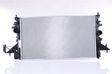 NISSENS Radiator 10515158 Cooling fins material: Aluminium, Core Depth [mm]: 16, Core Length [mm]: 680, Core Width [mm]: 388, Inlet O [mm]: 38,5, Outlet O [mm]: 38,5, Radiator type: Brazed cooling fins, Supplementary Article/Info 2: without expansion tank, Supplementary Article/Supplementary Info: without gasket/seal, Water Tank Material (radiator): Plastic 4.