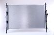 NISSENS Radiator 10657057 For vehicles without climate/climate, manual transmission
Cooling fins material: Aluminium, Core Depth [mm]: 16, Core Length [mm]: 672, Core Width [mm]: 456, Inlet O [mm]: 33, Outlet O [mm]: 33, Radiator type: Brazed cooling fins, Supplementary Article/Info 2: without cap, without expansion tank, Supplementary Article/Supplementary Info: with gaskets/seals, Water Tank Material (radiator): Plastic Technical Information: Radiator with 5mm system-Advanced technology with higher power effect 3.