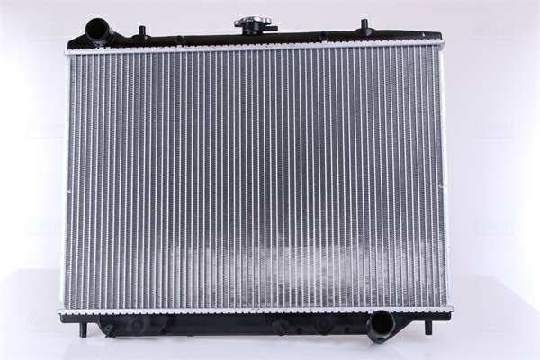 NISSENS Radiator 10657009 Manual Transmission
Cooling fins material: Aluminium, Core Depth [mm]: 32, Core Length [mm]: 425, Core Width [mm]: 618, Inlet O [mm]: 38, Outlet O [mm]: 38, Radiator type: Brazed cooling fins, Supplementary Article/Info 2: without expansion tank, Supplementary Article/Supplementary Info: with gaskets/seals, Water Tank Material (radiator): Plastic 1.