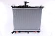 NISSENS Radiator 10657099 Cooling fins material: Aluminium, Core Depth [mm]: 22, Core Length [mm]: 350, Core Width [mm]: 428, Inlet O [mm]: 28, Outlet O [mm]: 28, Radiator type: Brazed cooling fins, Supplementary Article/Info 2: without expansion tank, Supplementary Article/Supplementary Info: with oil cooler, without gasket/seal, Water Tank Material (radiator): Plastic 2.