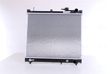 NISSENS Radiator 10657070 For vehicles without climate/climate, automatic gearbox
Cooling fins material: Aluminium, Core Depth [mm]: 16, Core Length [mm]: 425, Core Width [mm]: 518, Inlet O [mm]: 34, Outlet O [mm]: 34, Radiator type: Brazed cooling fins, Supplementary Article/Info 2: without expansion tank, Supplementary Article/Supplementary Info: with oil cooler, without gasket/seal, Water Tank Material (radiator): Plastic 2.