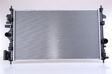 NISSENS Radiator 10515154 Cooling fins material: Aluminium, Core Depth [mm]: 26, Core Length [mm]: 680, Core Width [mm]: 397, Inlet O [mm]: 34, Outlet O [mm]: 38,5, Radiator type: Brazed cooling fins, Supplementary Article/Info 2: without expansion tank, Supplementary Article/Supplementary Info: without gasket/seal, Water Tank Material (radiator): Plastic Technical Information: Radiator with 5mm system-Advanced technology with higher power effect 2.