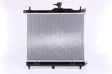 NISSENS Radiator 10657099 Cooling fins material: Aluminium, Core Depth [mm]: 22, Core Length [mm]: 350, Core Width [mm]: 428, Inlet O [mm]: 28, Outlet O [mm]: 28, Radiator type: Brazed cooling fins, Supplementary Article/Info 2: without expansion tank, Supplementary Article/Supplementary Info: with oil cooler, without gasket/seal, Water Tank Material (radiator): Plastic 3.