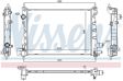 NISSENS Radiator 10515156 Cooling fins material: Aluminium, Core Depth [mm]: 16, Core Length [mm]: 520, Core Width [mm]: 368, Inlet O [mm]: 34, Outlet O [mm]: 34, Radiator type: Brazed cooling fins, Supplementary Article/Info 2: without cap, without expansion tank, Supplementary Article/Supplementary Info: with gaskets/seals, Water Tank Material (radiator): Plastic 5.