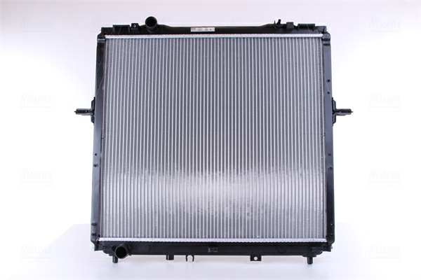 NISSENS Radiator 10657293 Cooling fins material: Aluminium, Core Depth [mm]: 26, Core Length [mm]: 578, Core Width [mm]: 628, Inlet O [mm]: 35, Outlet O [mm]: 35, Radiator type: Brazed cooling fins, Supplementary Article/Info 2: with cap, without expansion tank, Supplementary Article/Supplementary Info: without gasket/seal, Water Tank Material (radiator): Plastic 1.
