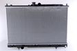 NISSENS Radiator 10657243 Cooling fins material: Aluminium, Core Depth [mm]: 26, Core Length [mm]: 425, Core Width [mm]: 688, Radiator type: Brazed cooling fins, Water Tank Material (radiator): Plastic 1.