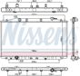 NISSENS Radiator 10657320 Cooling fins material: Aluminium, Core Depth [mm]: 16, Core Length [mm]: 400, Core Width [mm]: 768, Inlet O [mm]: 32, Outlet O [mm]: 32, Radiator type: Brazed cooling fins, Supplementary Article/Info 2: with cap, without expansion tank, Supplementary Article/Supplementary Info: without gasket/seal, Water Tank Material (radiator): Plastic Technical Information: Radiator with 5mm system-Advanced technology with higher power effect 6.