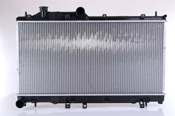 NISSENS Radiator 10657310 Cooling fins material: Aluminium, Core Depth [mm]: 25, Core Length [mm]: 342, Core Width [mm]: 710, Radiator type: Brazed cooling fins, Water Tank Material (radiator): Plastic 1.