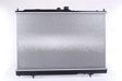 NISSENS Radiator 10657247 Cooling fins material: Aluminium, Core Depth [mm]: 16, Core Length [mm]: 425, Core Width [mm]: 688, Inlet O [mm]: 35, Outlet O [mm]: 35, Radiator type: Brazed cooling fins, Supplementary Article/Info 2: without expansion tank, Supplementary Article/Supplementary Info: with oil cooler, without gasket/seal, Water Tank Material (radiator): Plastic 2.