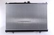 NISSENS Radiator 10657243 Cooling fins material: Aluminium, Core Depth [mm]: 26, Core Length [mm]: 425, Core Width [mm]: 688, Radiator type: Brazed cooling fins, Water Tank Material (radiator): Plastic 2.