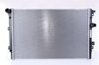 NISSENS Radiator 10657444 Cooling fins material: Aluminium, Core Depth [mm]: 32, Core Length [mm]: 650, Core Width [mm]: 434, Inlet O [mm]: 32,5, Outlet O [mm]: 32,5, Radiator type: Brazed cooling fins, Supplementary Article/Info 2: without cap, without expansion tank, Supplementary Article/Supplementary Info: with gaskets/seals, Water Tank Material (radiator): Plastic Technical Information: Radiator with 5mm system-Advanced technology with higher power effect 2.