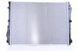NISSENS Radiator 10698300 Cooling fins material: Aluminium, Core Depth [mm]: 26, Core Length [mm]: 640, Core Width [mm]: 488, Inlet O [mm]: 38,5, Outlet O [mm]: 38,5, Radiator type: Brazed cooling fins, Supplementary Article/Info 2: without cap, without expansion tank, Supplementary Article/Supplementary Info: with gaskets/seals, Water Tank Material (radiator): Plastic 3.