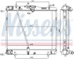 NISSENS Radiator 10657424 Cooling fins material: Aluminium, Core Depth [mm]: 40, Core Length [mm]: 513, Core Width [mm]: 648, Inlet O [mm]: 38, Outlet O [mm]: 38, Radiator type: Brazed cooling fins, Supplementary Article/Info 2: without cap, without expansion tank, Supplementary Article/Supplementary Info: with gaskets/seals, Water Tank Material (radiator): Plastic 5.