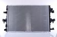 NISSENS Radiator 10698265 Cooling fins material: Aluminium, Core Depth [mm]: 26, Core Length [mm]: 710, Core Width [mm]: 471, Inlet O [mm]: 32, Outlet O [mm]: 32, Radiator type: Brazed cooling fins, Supplementary Article/Info 2: without expansion tank, Supplementary Article/Supplementary Info: with gaskets/seals, Water Tank Material (radiator): Plastic 2.