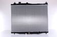 NISSENS Radiator 10698296 Cooling fins material: Aluminium, Core Depth [mm]: 16, Core Length [mm]: 560, Core Width [mm]: 400, Radiator type: Brazed cooling fins, Water Tank Material (radiator): Plastic 1.