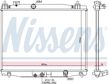 NISSENS Radiator 10698266 Cooling fins material: Aluminium, Core Depth [mm]: 16, Core Length [mm]: 400, Core Width [mm]: 560, Radiator type: Brazed cooling fins, Water Tank Material (radiator): Plastic 6.