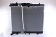 NISSENS Radiator 10657424 Cooling fins material: Aluminium, Core Depth [mm]: 40, Core Length [mm]: 513, Core Width [mm]: 648, Inlet O [mm]: 38, Outlet O [mm]: 38, Radiator type: Brazed cooling fins, Supplementary Article/Info 2: without cap, without expansion tank, Supplementary Article/Supplementary Info: with gaskets/seals, Water Tank Material (radiator): Plastic 1.