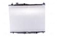 NISSENS Radiator 10698266 Cooling fins material: Aluminium, Core Depth [mm]: 16, Core Length [mm]: 400, Core Width [mm]: 560, Radiator type: Brazed cooling fins, Water Tank Material (radiator): Plastic 2.