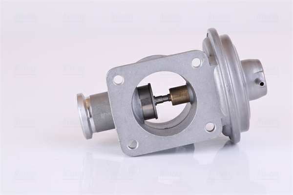 NISSENS EGR valve 11118546 Material: Aluminium, Operating Mode: pneumatic, Supplementary Article/Info 2: without sensor, without vacuum bypass, without cable, without electronics Technical Information: FIRST FIT - Includes gaskets and O-rings when needed 1.