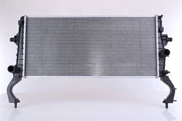 NISSENS Radiator 11119120 Cooling fins material: Aluminium, Core Depth [mm]: 32, Core Length [mm]: 650, Core Width [mm]: 296, Inlet O [mm]: 35, Outlet O [mm]: 35, Radiator type: Brazed cooling fins, Supplementary Article/Info 2: without expansion tank, Supplementary Article/Supplementary Info: without gasket/seal, Water Tank Material (radiator): Plastic 1.