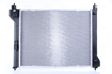 NISSENS Radiator 11243497 Cooling fins material: Aluminium, Core Depth [mm]: 16, Core Length [mm]: 508, Core Width [mm]: 404, Inlet O [mm]: 35,5, Outlet O [mm]: 35,5, Radiator type: Brazed cooling fins, Supplementary Article/Info 2: without cap, without expansion tank, Supplementary Article/Supplementary Info: with gaskets/seals, Water Tank Material (radiator): Plastic 3.