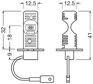 OSRAM LED-Glühlampe 11392919 OFF-ROAD-Lampe, im Straßenverkehr nicht zulässig! LEDriving® HL EASY H3, 12V, 8W, 2 Stück/Box
Lampenart: LED, Spannung [V]: 12, Nennleistung [W]: 8, Sockelausführung Glühlampe: PK22s, Gebindeart: Box
Kann aus Gründen der Qualitätssicherung nicht zurückgenommen werden! 3.