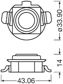 OSRAM LED bulb retaining ring 11392966 LEDRIVING® Adapter 3-1, 2 pcs/box, LEDRIVING ADAPTER H7
Lamp Type: LED 4.