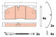 TRW Bremsbelag für Scheibenbremsen (LKW) 10953380 Bremssystem: Verdienst 2x68
Bremssystem: MERITOR 2X68, Breite [mm]: 175,4, Höhe [mm]: 78,0, Dicke/Stärke [mm]: 22,0, Verschleißwarnkontakt: inkl. Verschleißwarnkontakt, Warnkontaktlänge [mm]: 230, Bohrung-O 1 [mm]: 5 2.