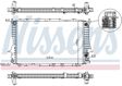NISSENS Radiator 292072 Aluminum/plastic
Cooling fins material: Aluminium, Core Depth [mm]: 34, Core Length [mm]: 632, Core Width [mm]: 415, Inlet O [mm]: 32, Outlet O [mm]: 32, Radiator type: Mechanically jointed cooling fins, Supplementary Article/Info 2: without expansion tank, Supplementary Article/Supplementary Info: with oil cooler, without gasket/seal, Water Tank Material (radiator): Plastic 6.