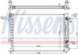 NISSENS Radiator 292045 Aluminum/plastic
Cooling fins material: Aluminium, Core Depth [mm]: 32, Core Length [mm]: 632, Core Width [mm]: 449, Inlet O [mm]: 32,6, Outlet O [mm]: 32,6, Radiator type: Brazed cooling fins, Supplementary Article/Info 2: without cap, without expansion tank, Supplementary Article/Supplementary Info: with oil cooler, with gaskets/seals, Water Tank Material (radiator): Plastic 7.