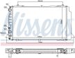 NISSENS Radiator 292075 Cooling fins material: Aluminium, Core Depth [mm]: 32, Core Length [mm]: 595, Core Width [mm]: 358, Radiator type: Brazed cooling fins, Water Tank Material (radiator): Plastic 6.