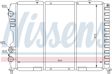 NISSENS Radiator 292016 Cooling fins material: Aluminium, Core Depth [mm]: 23, Core Length [mm]: 555, Core Width [mm]: 415, Inlet O [mm]: 36, Outlet O [mm]: 36, Radiator type: Mechanically jointed cooling fins, Supplementary Article/Info 2: without expansion tank, Supplementary Article/Supplementary Info: without gasket/seal, Water Tank Material (radiator): Plastic 6.