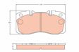 TRW Bremsbelag für Scheibenbremsen (LKW) 10954011 Bremssystem: BREMBO 2X60, Länge [mm]: 175,0, Höhe [mm]: 85,5, Dicke/Stärke [mm]: 22,0, Verschleißwarnkontakt: für Verschleißwarnanzeiger vorbereitet, Prüfzeichen: E9 90R-02A1249/0643 
Bremssystem: BREMBO 2X60, Breite [mm]: 175,0, Höhe [mm]: 85,5, Dicke/Stärke [mm]: 22,0, Verschleißwarnkontakt: für Verschleißwarnanzeiger vorbereitet 2.