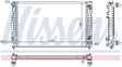 NISSENS Radiator 292086 Aluminum/plastic
Cooling fins material: Aluminium, Core Depth [mm]: 34, Core Length [mm]: 632, Core Width [mm]: 415, Inlet O [mm]: 32,5, Outlet O [mm]: 32,5, Radiator type: Mechanically jointed cooling fins, Supplementary Article/Info 2: without expansion tank, Supplementary Article/Supplementary Info: with oil cooler, without gasket/seal, Water Tank Material (radiator): Plastic 7.