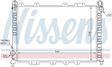 NISSENS Radiator 292013 Cooling fins material: Aluminium, Core Depth [mm]: 23, Core Length [mm]: 546, Core Width [mm]: 378, Inlet O [mm]: 32, Outlet O [mm]: 32, Radiator type: Mechanically jointed cooling fins, Supplementary Article/Info 2: without expansion tank, Supplementary Article/Supplementary Info: without gasket/seal, Water Tank Material (radiator): Plastic 7.