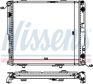 NISSENS Radiator 292952 Aluminum/plastic
Cooling fins material: Aluminium, Core Depth [mm]: 40, Core Length [mm]: 532, Core Width [mm]: 488, Inlet O [mm]: 35, Outlet O [mm]: 35, Radiator type: Brazed cooling fins, Supplementary Article/Info 2: without cap, without expansion tank, Supplementary Article/Supplementary Info: with oil cooler, without gasket/seal, Water Tank Material (radiator): Plastic 3.