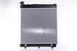 NISSENS Radiator 292894 Cooling fins material: Aluminium, Core Depth [mm]: 40, Core Length [mm]: 472, Core Width [mm]: 499, Inlet O [mm]: 35, Outlet O [mm]: 35, Radiator type: Brazed cooling fins, Supplementary Article/Info 2: without cap, with expansion tank, Supplementary Article/Supplementary Info: with oil cooler, without gasket/seal, Water Tank Material (radiator): Plastic 2.