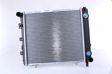 NISSENS Radiator 292910 Cooling fins material: Aluminium, Core Depth [mm]: 40, Core Length [mm]: 410, Core Width [mm]: 368, Inlet O [mm]: 35, Outlet O [mm]: 35, Radiator type: Brazed cooling fins, Supplementary Article/Info 2: without expansion tank, Supplementary Article/Supplementary Info: with oil cooler, with gaskets/seals, Water Tank Material (radiator): Plastic 2.