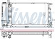 NISSENS Radiator 292168 Aluminum/plastic
Cooling fins material: Aluminium, Core Depth [mm]: 32, Core Length [mm]: 520, Core Width [mm]: 328, Inlet O [mm]: 40, Outlet O [mm]: 40, Radiator type: Brazed cooling fins, Supplementary Article/Info 2: without expansion tank, Supplementary Article/Supplementary Info: without gasket/seal, Water Tank Material (radiator): Plastic 6.