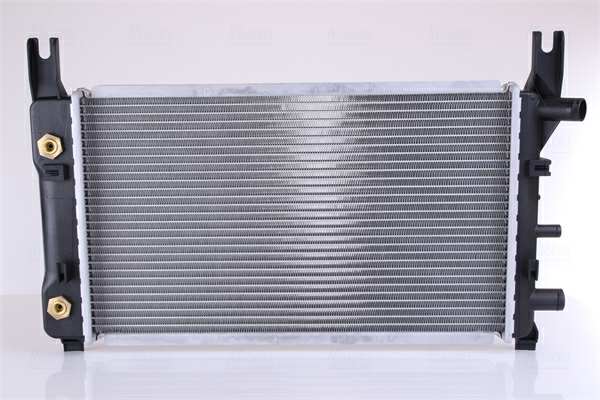 NISSENS Radiator 292633 Cooling fins material: Aluminium, Core Depth [mm]: 22, Core Length [mm]: 498, Core Width [mm]: 288, Radiator type: Brazed cooling fins, Supplementary Article/Supplementary Info: with oil cooler, Water Tank Material (radiator): Plastic 1.