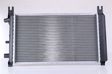 NISSENS Radiator 292633 Cooling fins material: Aluminium, Core Depth [mm]: 22, Core Length [mm]: 498, Core Width [mm]: 288, Radiator type: Brazed cooling fins, Supplementary Article/Supplementary Info: with oil cooler, Water Tank Material (radiator): Plastic 2.