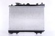 NISSENS Radiator 292837 Cooling fins material: Aluminium, Core Depth [mm]: 16, Core Length [mm]: 300, Core Width [mm]: 458, Inlet O [mm]: 35, Outlet O [mm]: 35, Radiator type: Brazed cooling fins, Supplementary Article/Info 2: without expansion tank, Supplementary Article/Supplementary Info: with gaskets/seals, Water Tank Material (radiator): Plastic 4.