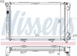 NISSENS Radiator 292927 Aluminum/plastic
Cooling fins material: Aluminium, Core Depth [mm]: 32, Core Length [mm]: 577, Core Width [mm]: 368, Radiator type: Brazed cooling fins, Water Tank Material (radiator): Plastic 6.
